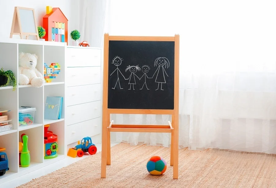 playroom blackboard