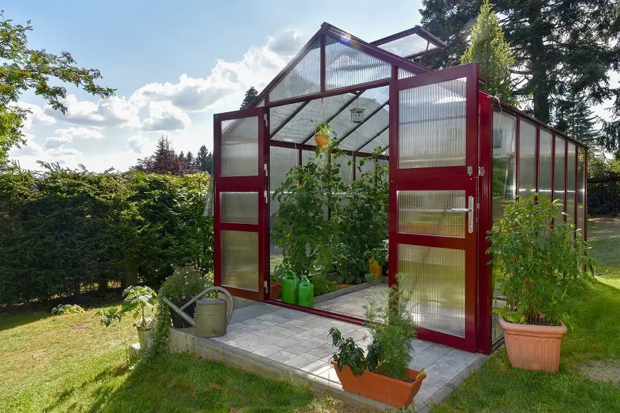 glass green house