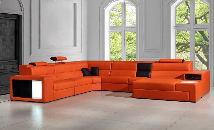 retro sofa