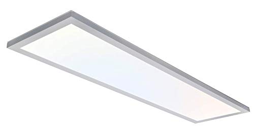 1x4 Ft Led Flat Panel Selectable Cct Flush Mount