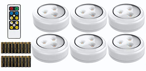 Brilliant Evolution Led Puck Light 6 Pack With