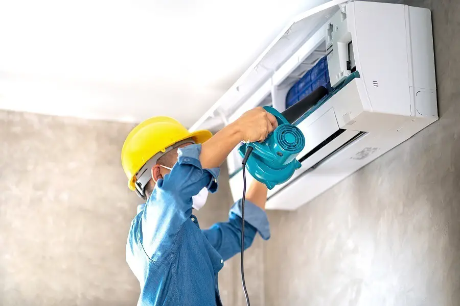 cleaning hvac