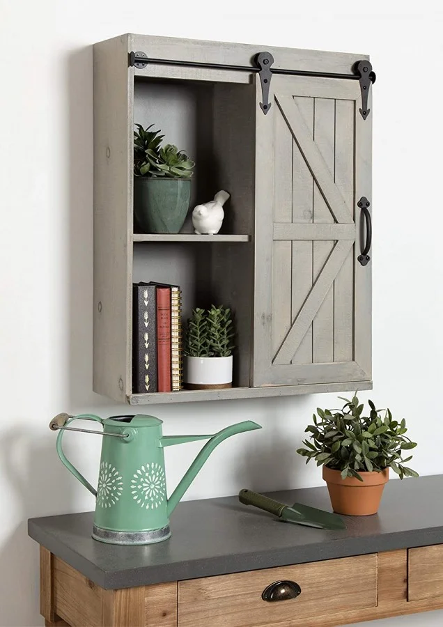 Kate And Laurel Cates Decorative Wood Wall Storage