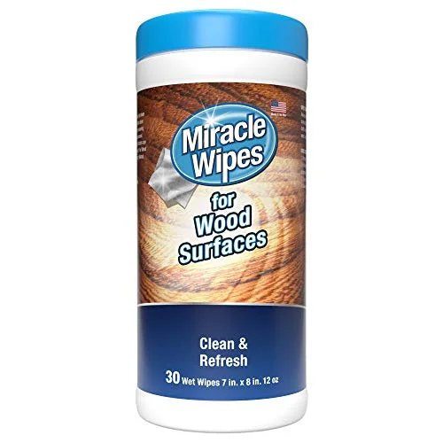 Miraclewipes For Wood Surfaces - Remove Dirt And