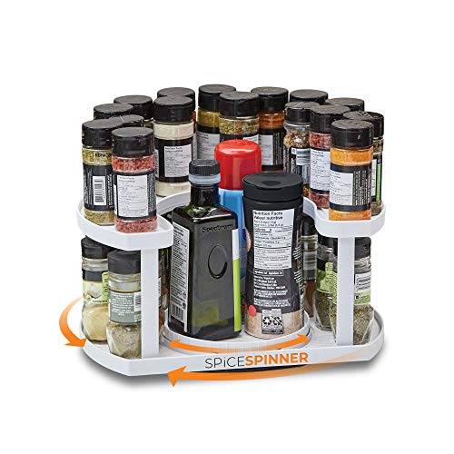 Spice Spinner Two-tiered Spice Organizer & Holder