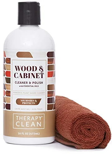 Therapy Wood Cleaner And Polish Kit With Large