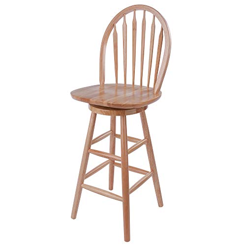 Wagner Arrow-back Counter Stool With Swivel Seat