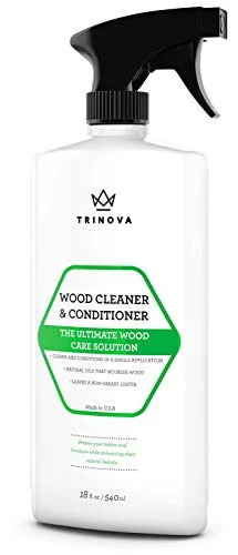 Wood Cleaner, Conditioner, Wax & Polish - Spray