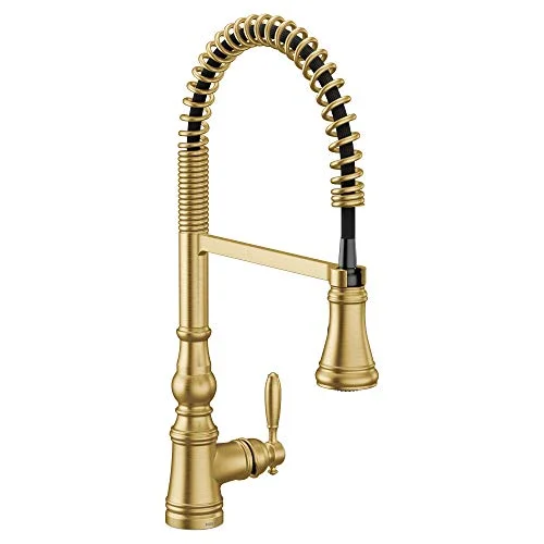 Moen S73104bg Weymouth One-handle Spring Pulldown