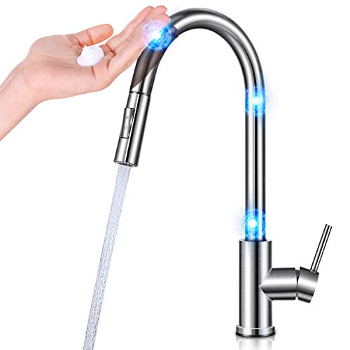 Touch Kitchen Sink Faucet - Touch-on Activation