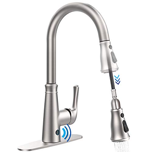 Touchless Kitchen Faucet, Dalmo Dakf5f Pull Down