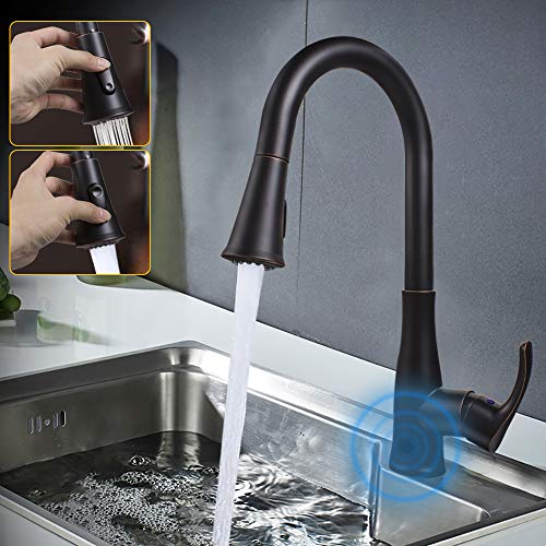 Touchless Kitchen Sink Faucets Motion Wave Sensor
