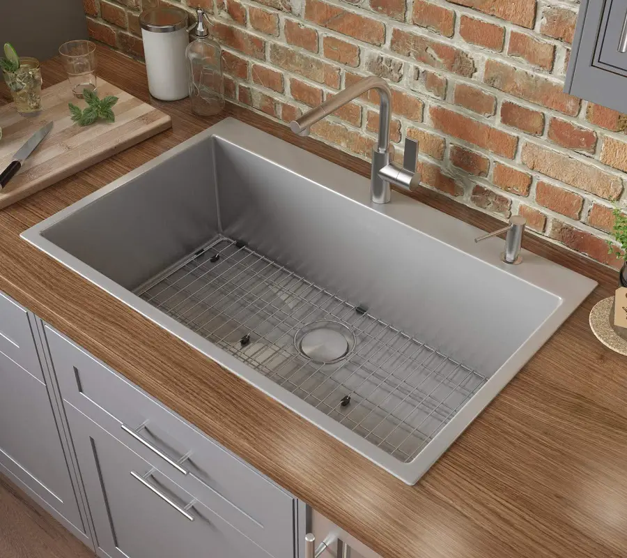 drop-in kitchen sink