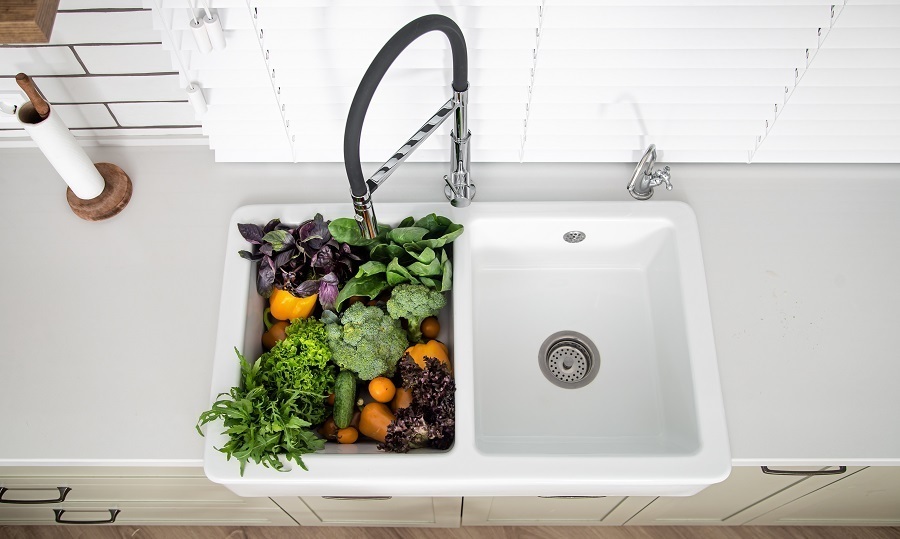 cast iron sink