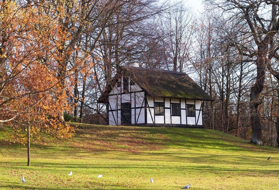 traditional country house