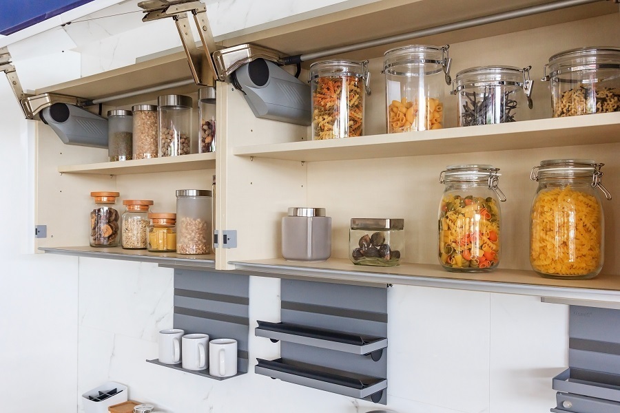 kitchen organized