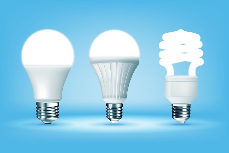 types of light bulbs