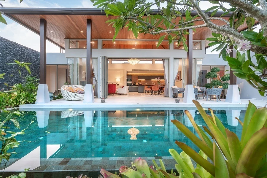 tropical home