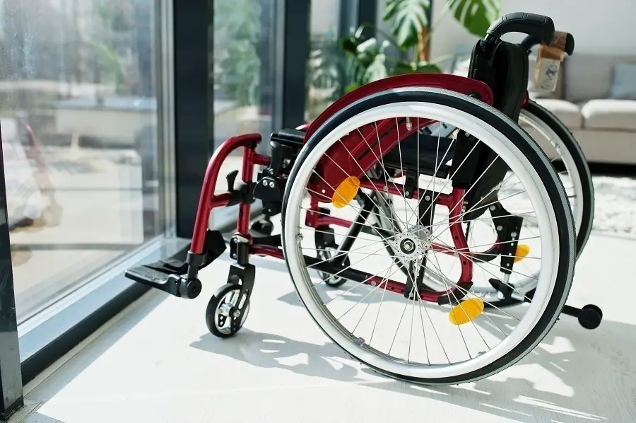 wheelchair at home
