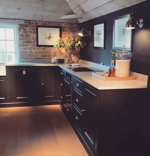 Elegant Black Kitchen Cabinets black kitchen cabinets