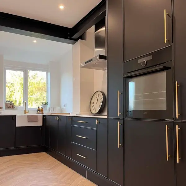 Charcoal Black Kitchen Cabinets black kitchen cabinets