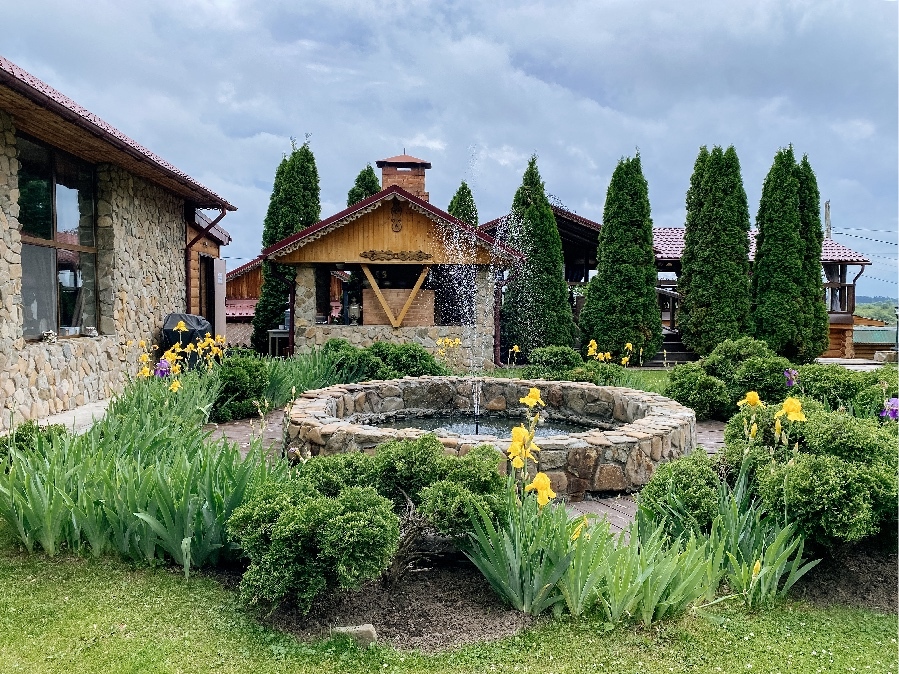 house fountain