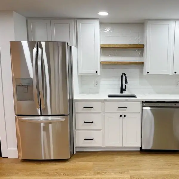 Brown Designs and Construction kitchen with no window