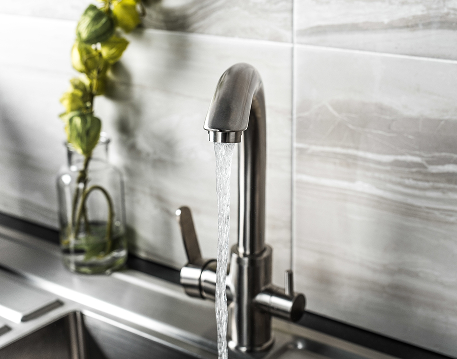 Brushed Nickel Faucet