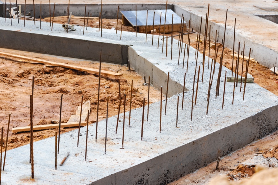 concrete foundation