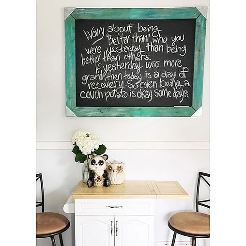 Playful And Inspiring Kitchen Chalkboard Design For Motivation And Decor kitchen chalkboard