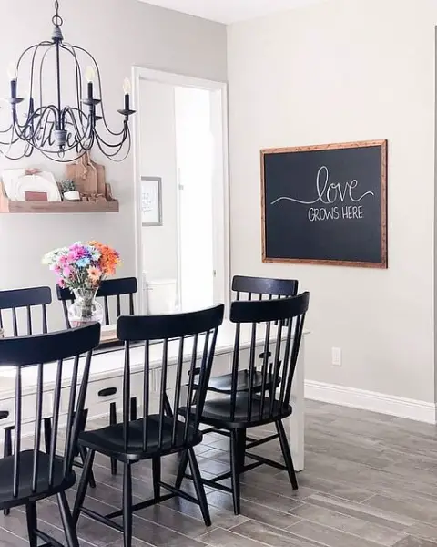 Rustic-Charming Kitchen Chalkboard Decor For A Cozy Farmhouse-style Room kitchen chalkboard