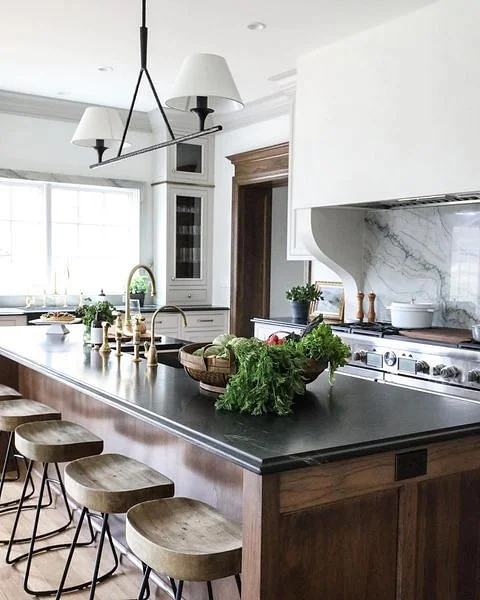 Intricate And Luxurious Kitchen Design With Charming Cottage Accents kitchen range hood