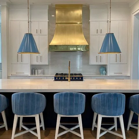 Vibrant And Whimsical Kitchen Range Hood Design For Luxury Low Country Living kitchen range hood