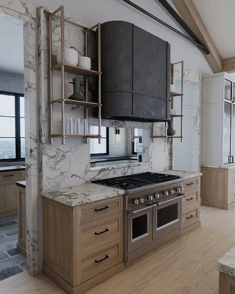 Sleek And Sophisticated: The Modern Kitchen Range Hood Design kitchen range hood