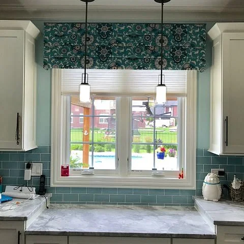 Collaborative Chic: Classy Kitchen Cornice kitchen valance