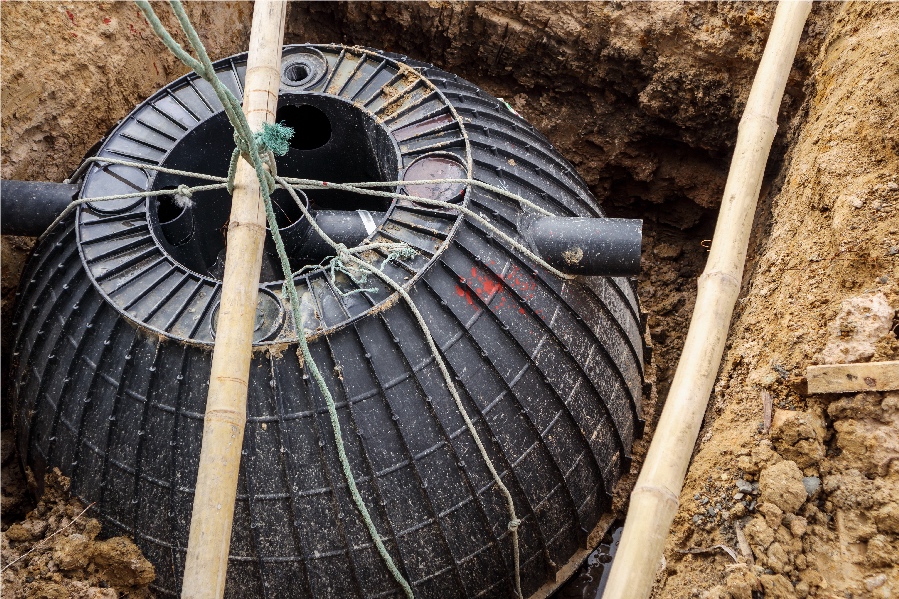 installing septic tank