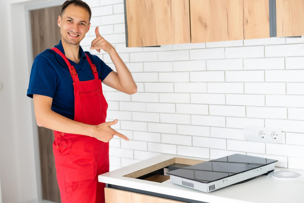 Kitchen Cooktop install