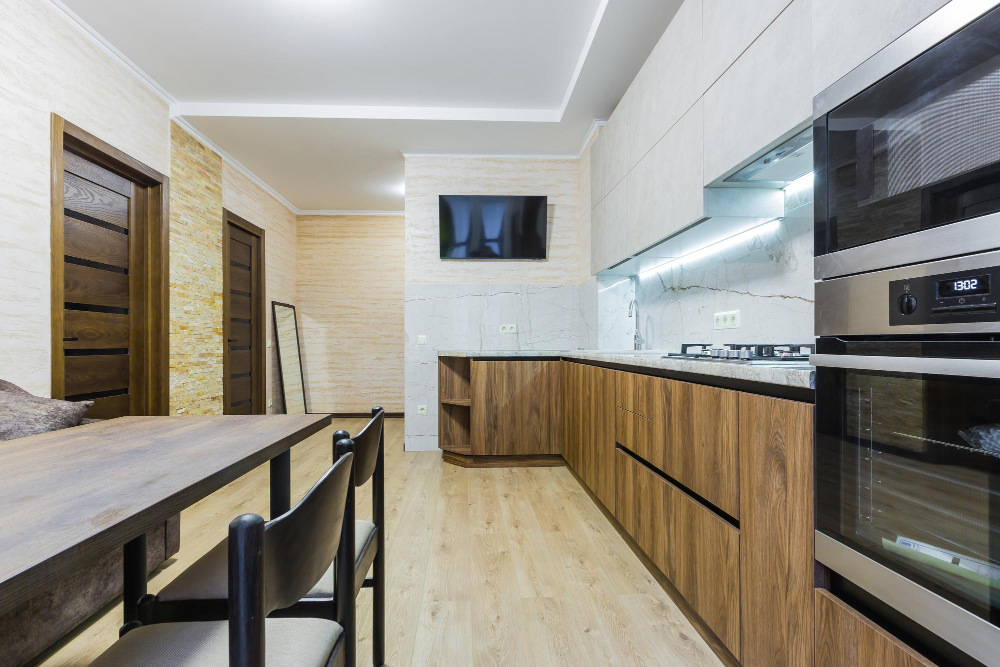 L-Shaped kitchen design