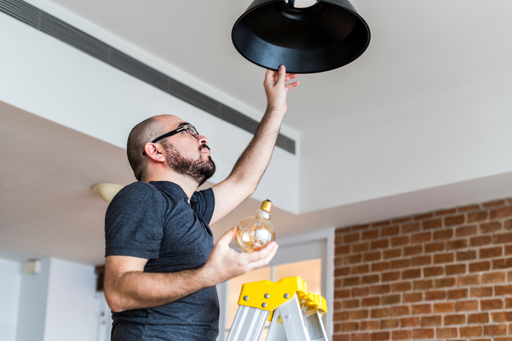 Pendant Lighting installation