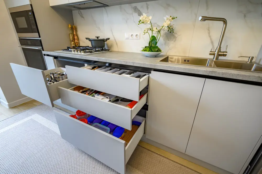 cabinet storage kitchen