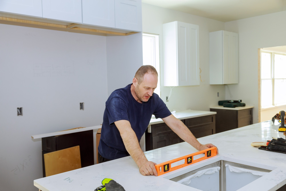 kitchen countertop installation