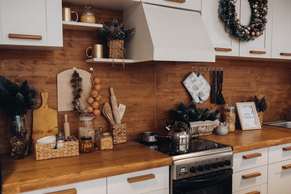 Cabinet Door wreath