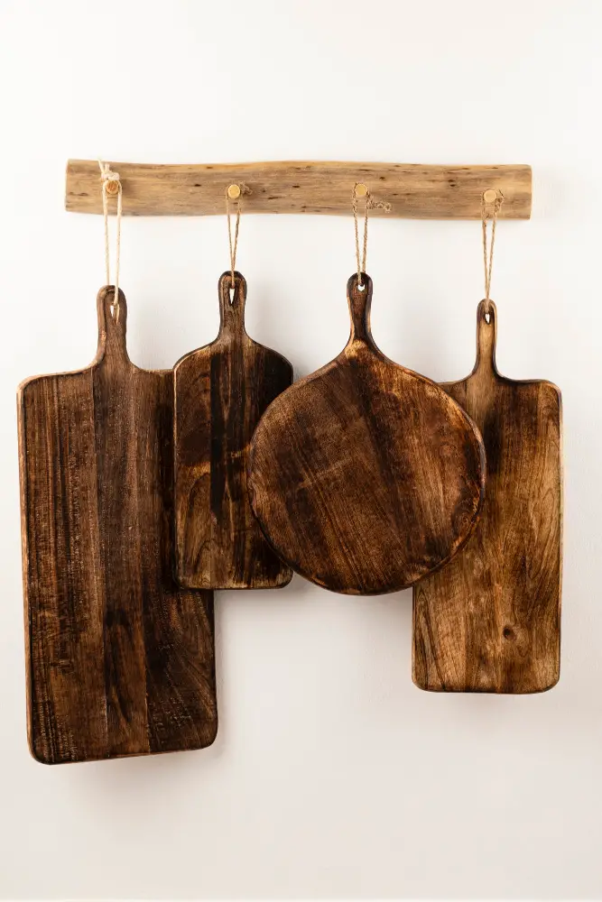 Cutting Board hang in kitchen