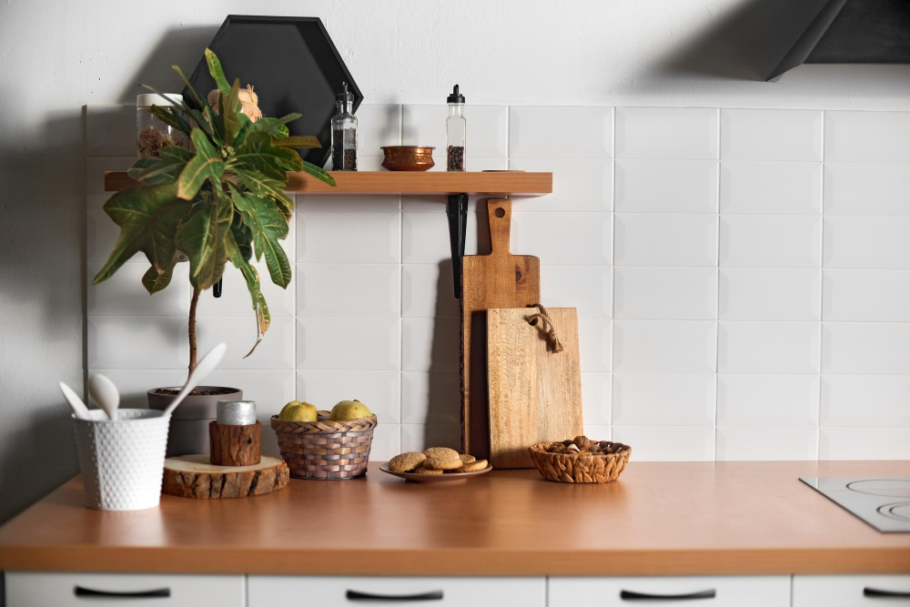 Cutting Boards display on countertop