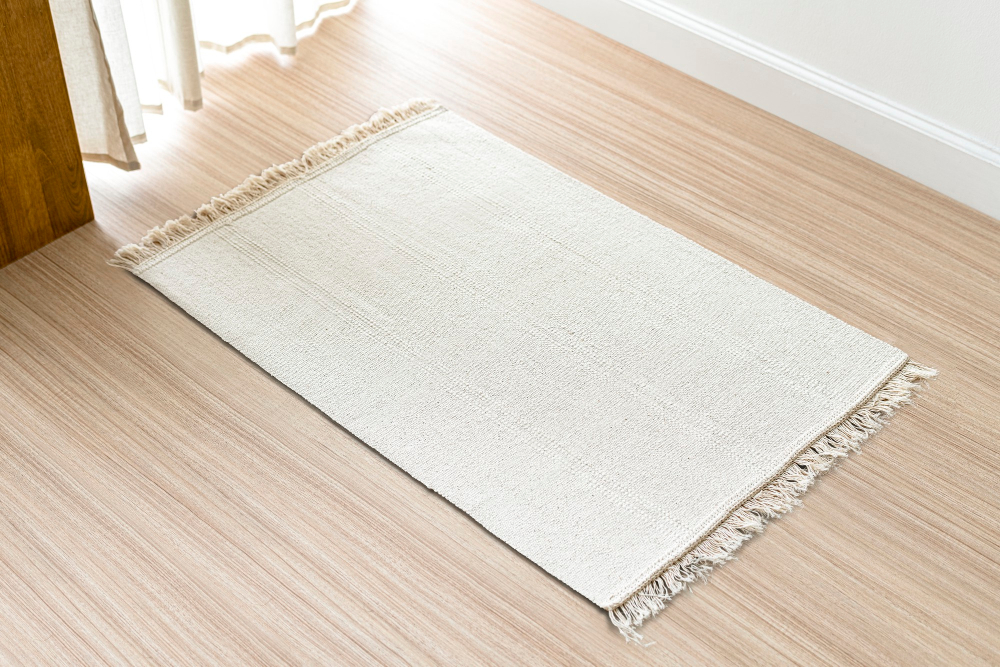 Washable Cotton Runner carpet in kitchen