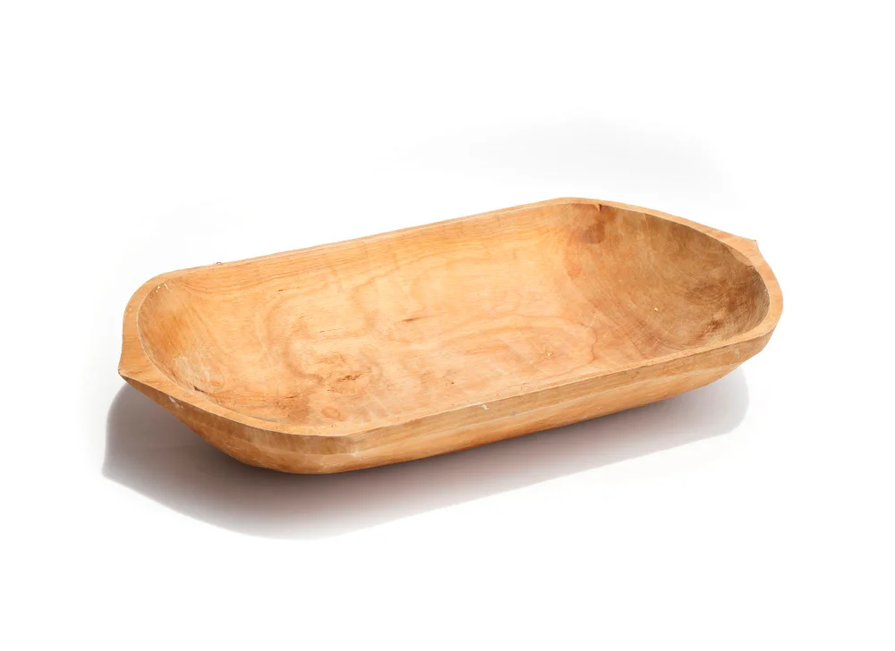 Wooden Dough Bowl