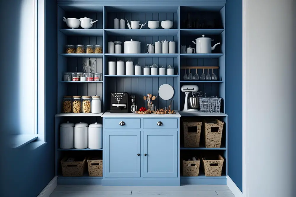 blue pantry