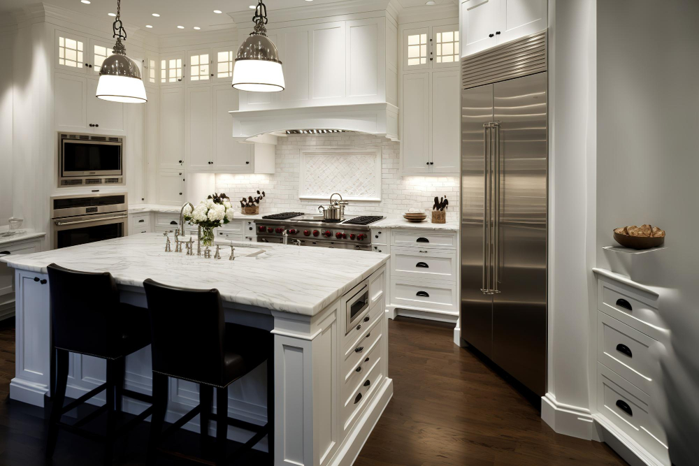 cool white kitchen lights