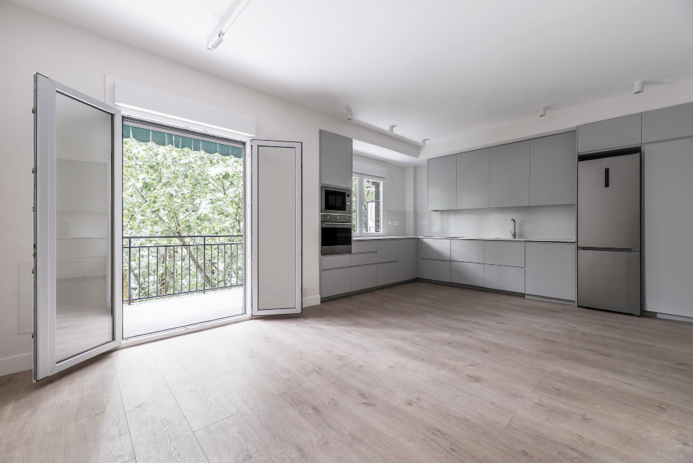 empty kitchen space