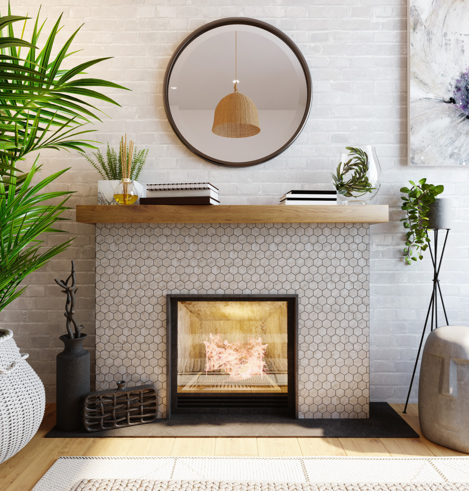 fireplace tiles